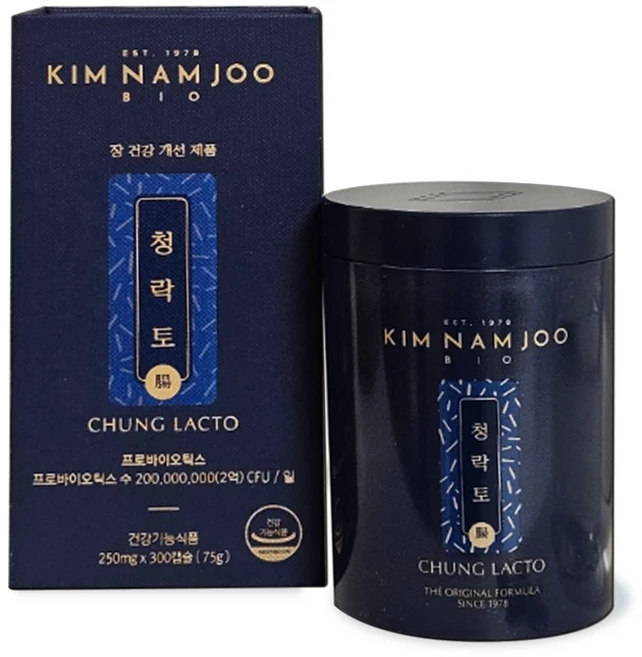 김남주바이오 청락토 프로바이오틱스, 1개, 300정 - 쿠팡