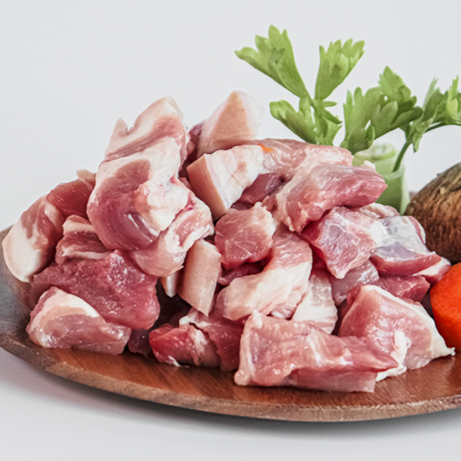 도담신선육 한돈 앞다리살 찌개용 (껍질유/냉장) 500g, 1개