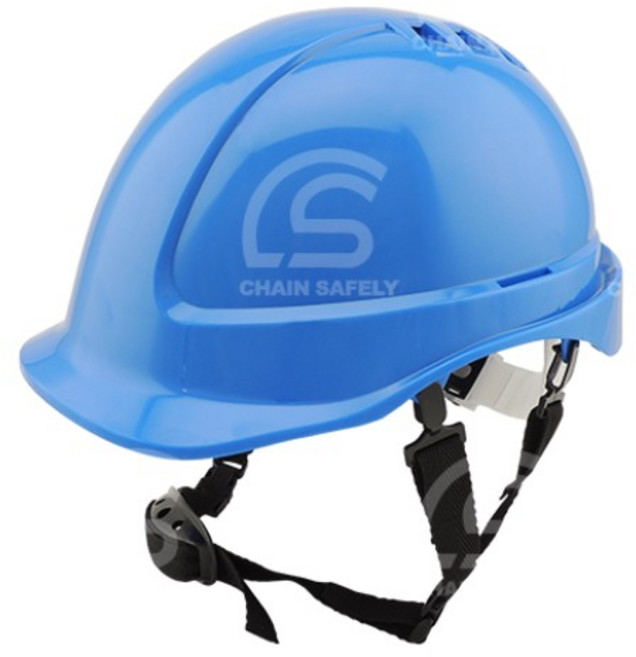 歐堡牌 SN-100 透氣式工程帽 安全帽 ABS 專利設計, 藍色, 1個