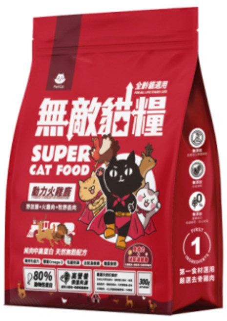 貓樂園 無敵貓糧 動力火雞鹿, 1個