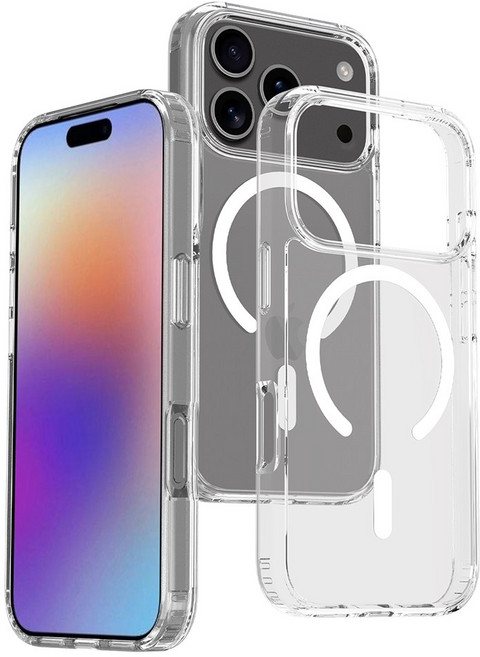 아이폰 맥세이프 케이스 변색방지 풀커버 투명케이스