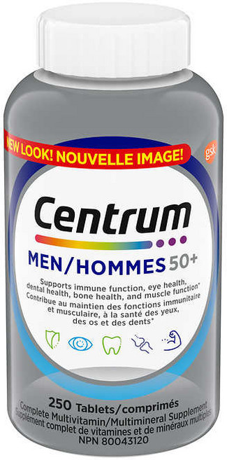 센트룸 실버맨 50+ 250정 멀티 비타민, 1개
