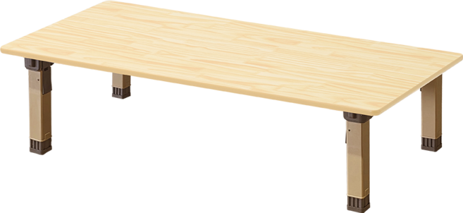 교연교구 학교.가정.교회.유치원.어린이집 전용 높이조절 접이식 [소형] 사각 책상, 무늬 소형칼라280/접이식