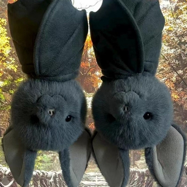 박쥐 봉제인형 할로윈 선물, 두 마리