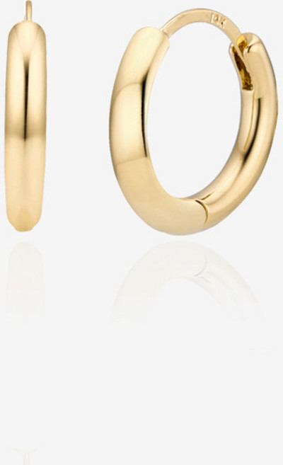 골드앤디어 14KGF 기본 미니 둥근 링귀걸이