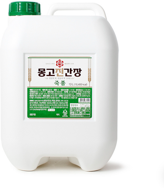 몽고진간장 죽품, 13L, 27개