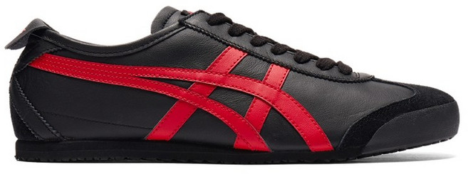 오니츠카타이거 스니커즈 Onitsuka Tiger MEXICO 멕시코 66 - BLACKCLASSIC RED QUR845 FAV165 운동화 1183C102.004