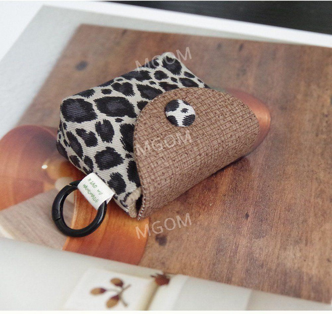 베오플레이 그레이스 케이스 호환 파우치 Beoplay Beo Grace 보호 커버 이어폰, 표범