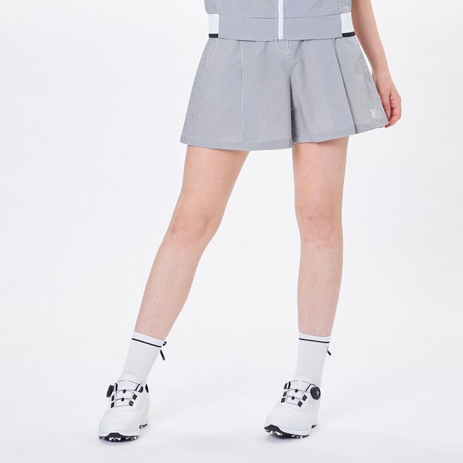 볼빅 10%다운로드쿠폰 여성 골프 원턱 4부 팬츠 VLHPO452_BK