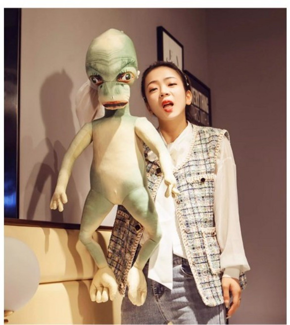 외계인 인형 킹받는 선물 웃긴 선물 귀여운 인형 쓸데없는 선물 인형 추천 외계인 인형 친구 생일선물 추천 학교 인싸 인형 베개 낮잠 베개 추천, 외계인 인형 m size