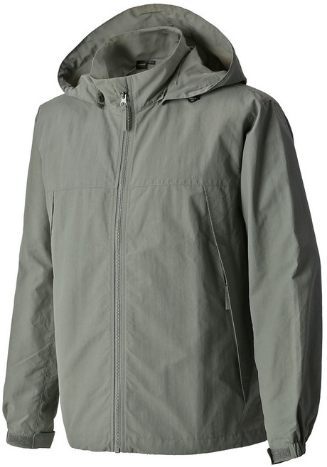 어바웃스탠다드 워크웨어 유틸리티 바람막이 후드 자켓