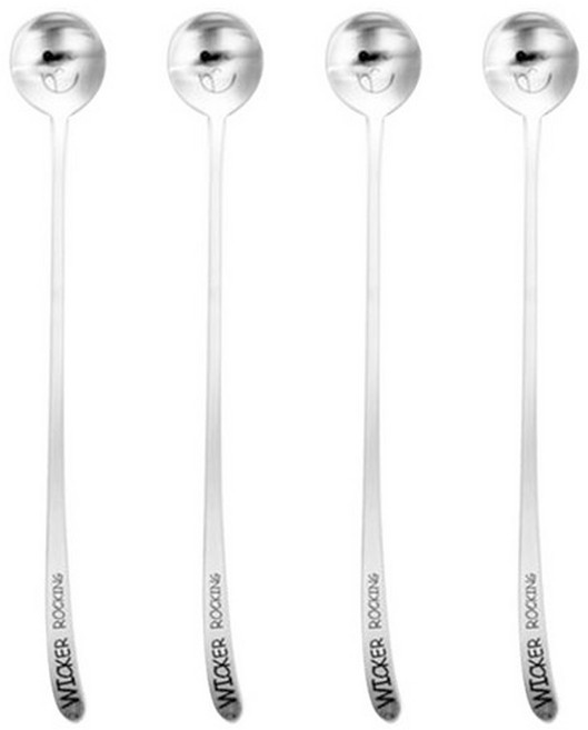 윙커 둥근롱스푼 롱스푼, 4개