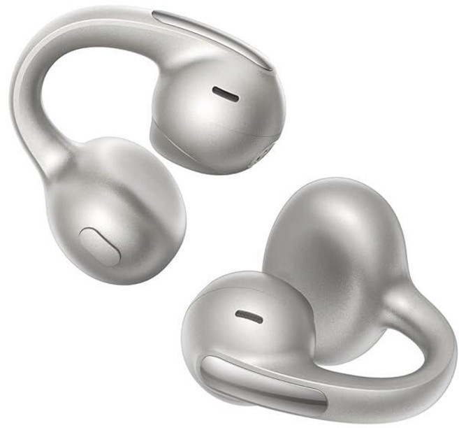 Baseus Bowie MC1 Pro 오픈 이어 클립온 헤드폰 Hi-Res LDAC 및 HiFi4 어쿠스틱 사운드 5g 초경량 편안함 SuperBass 2.0 DNN 4, 티타늄 Baseus 134794 8822149926