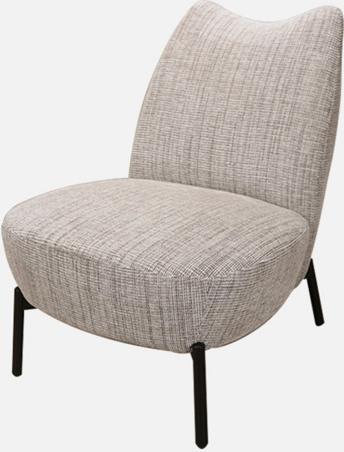 光悅制作 S-151 布法單人椅 咖啡廳沙發 工業風, 灰色