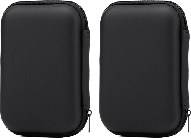 에스에이케이 보조배터리 외장하드 파우치, 2개
