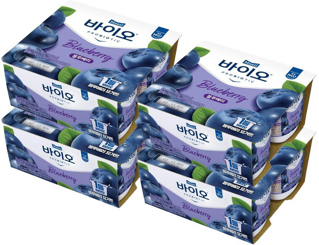 매일 바이오 블루베리요거트 85gx16개 냉장무/배/프로바이오틱스/우리집 영양간식, 16개, 85g