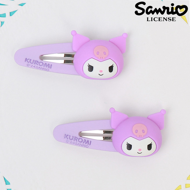 산리오 똑딱핀(11688) 헤어핀 머리핀 캐릭터핀