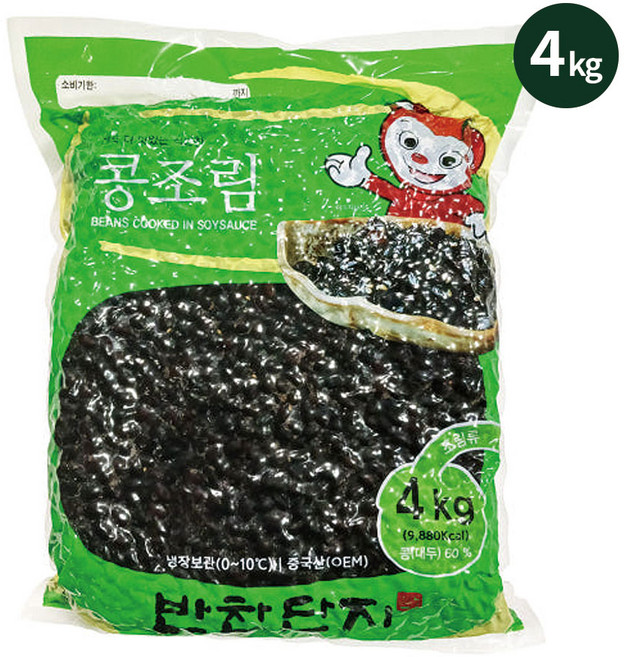 반찬단지 콩자반 4kg 콩조림, 1개