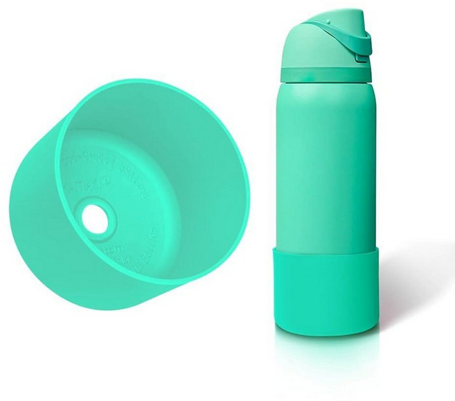 Silicone Boot for Owala FreeSip 32 Oz Higher Water Bottle Scratch-Resistant Bottom Sleeve Protec, 90s Kid