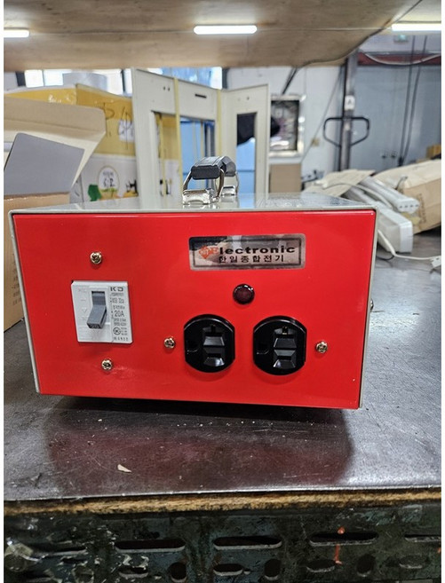 한일종합전기 변압기 승압 5KVA(100V-220V) 링코어 트랜스/일본용, 1개