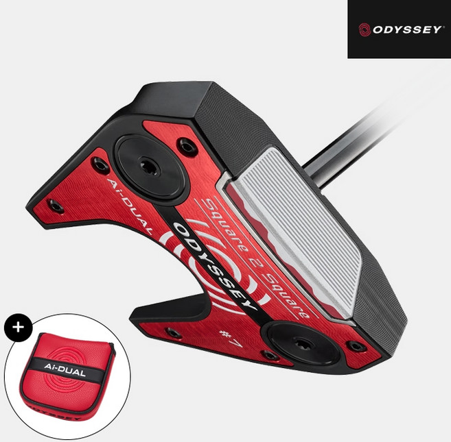 캘러웨이 오디세이 S2S AI 듀얼 #7 퍼터 남여공용, 86.36cm(34인치)