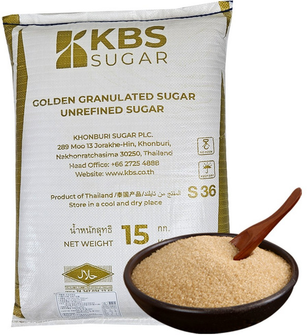 원당 비정제원당 15kg 지대포장 설탕 사탕수수100%, 1개