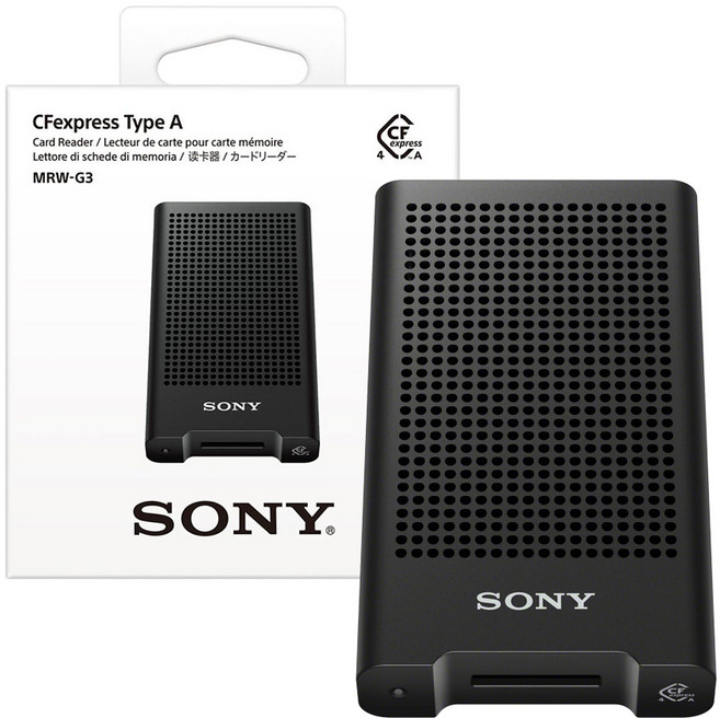 소니 CFexpress Type-A USB3.2 Gen2 40Gbps 메모리카드 리더기, 소니 MRW-G3