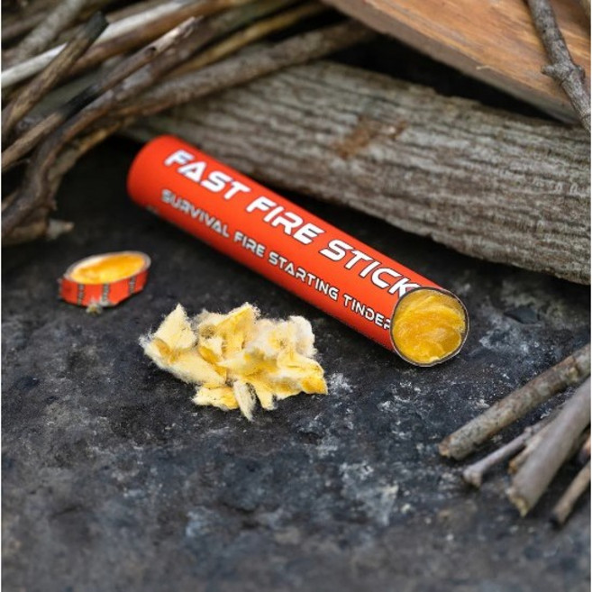 프로캠텍 캠핑 착화제 불쏘시개 스틱 불멍 장작 난로 파이어스타터 캠프파이어, 1개, 80g