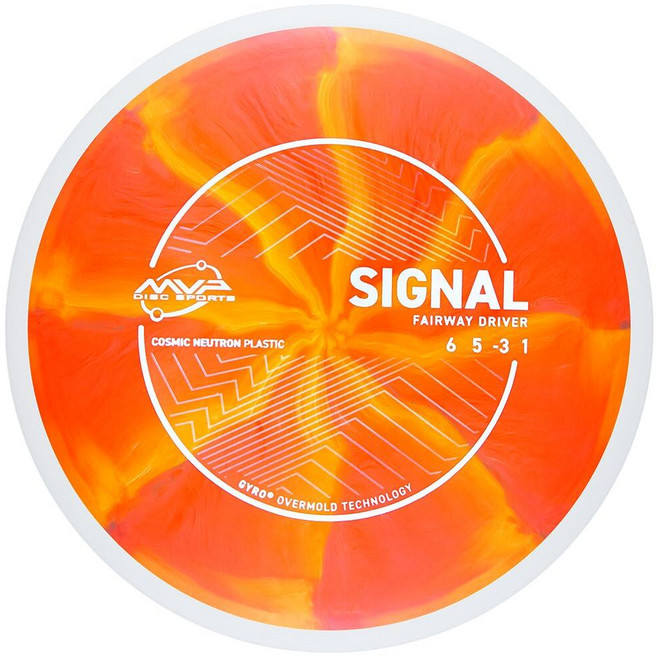MVP Disc Sports Cosmic Neutron Signal Disc Golf Fairway Driver (165-170g / Colors May Vary)