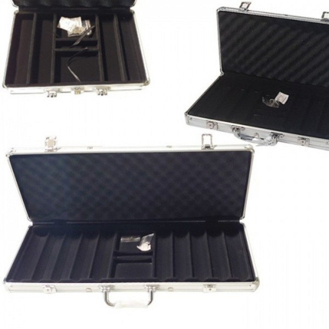 [갬블] 포커칩가방 포커칩 회전판 룰렛게임 칩 포커테이블 홀덤칩 보드게임테이블 홀덤용품 홀덤다이 포커용품 게임테이블 카드칩 게임용품 블랙잭세트 GG카드 카지노슈 딜링슈 슬롯 포커, 200 케이스, 1개