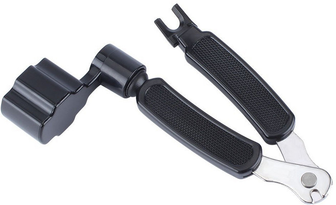 스마트원 기타 줄감개 스트링 커터 브릿지핀 리무버, 1개