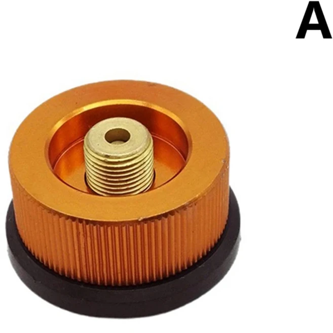 야외 가스 스토브 캠핑 프로판 리필 어댑터 LPG 플랫 실린더 탱크 커플러 충전 컨버터 액세서리, 1개