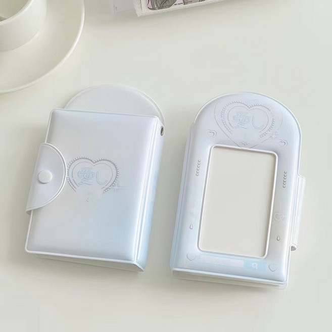 헤이띵스 미니포카 콜북 콜렉트북 키링증정, 하트블루