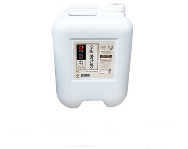 청정원 햇살담은 자연숙성 우리콩간장 15L (업소용), 1개