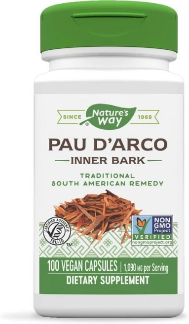 네이처스웨이 타베트리 프리미엄 Pau dArco 타히보 1 090mg 100캡슐, 1개, 기본, 100정 - 쿠팡