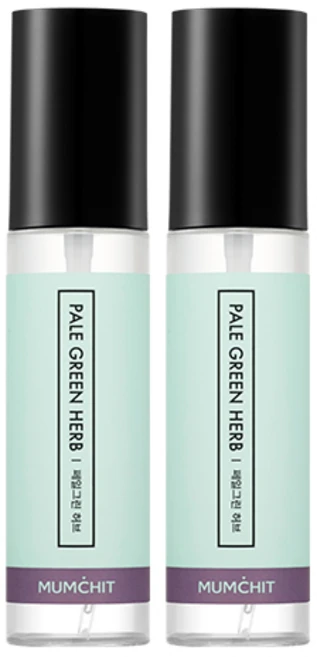 멈칫 섬유향수, 페일그린 허브, 70ml, 2개 - 쿠팡