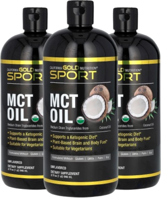 캘리포니아 골드 뉴트리션 CGN MCT 오일 946ml 3통 - 쿠팡