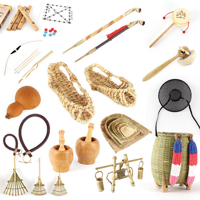 전통 문화 놀이 체험 학습 l 옛날 명절 민속 공예 짚신 양반갓 갈퀴 미니키 표주박 윷놀이 추석 설날 가을만들기 포토존 꾸미기, 21. 큐방 활 세트, 21. 활화살+화살통