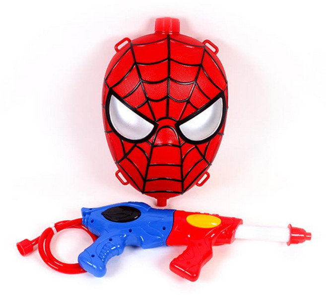 어린이용 마블 배낭 가방 물총 물총가방 여름휴가, 아이언맨, 1개