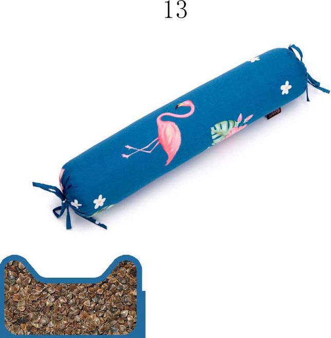 뉴타임즈14 메밀 경추 베개 복원 환자 잠자기 전용 원주형 베개 경추교정기가 수면가정에 도움 STe67 A8, 13, 1개