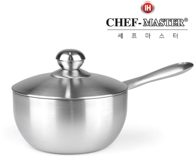 셰프마스터 스텐316 통3중 18cm/20cm편수냄비, 18cm, 1개