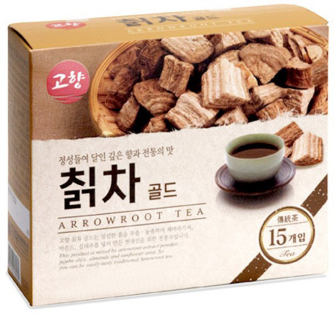 고향 칡차 골드, 2개, 15개입