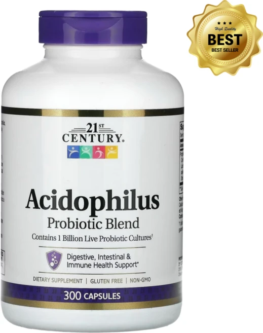 21st Century Acidophilus Probiotic Blend 300 Capsules, 300정, 1개 - 쿠팡