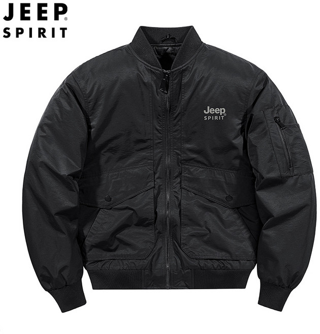 JEEP SPIRIT 지프 남성 캐주얼 가을겨울 퍼 칼라 탈부착자켓 항공점퍼 JP6816+사은품