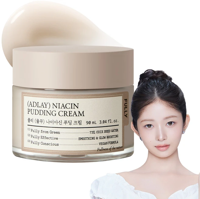 FULLY 율무 나이아신 푸딩크림, 1개, 90ml - 쿠팡