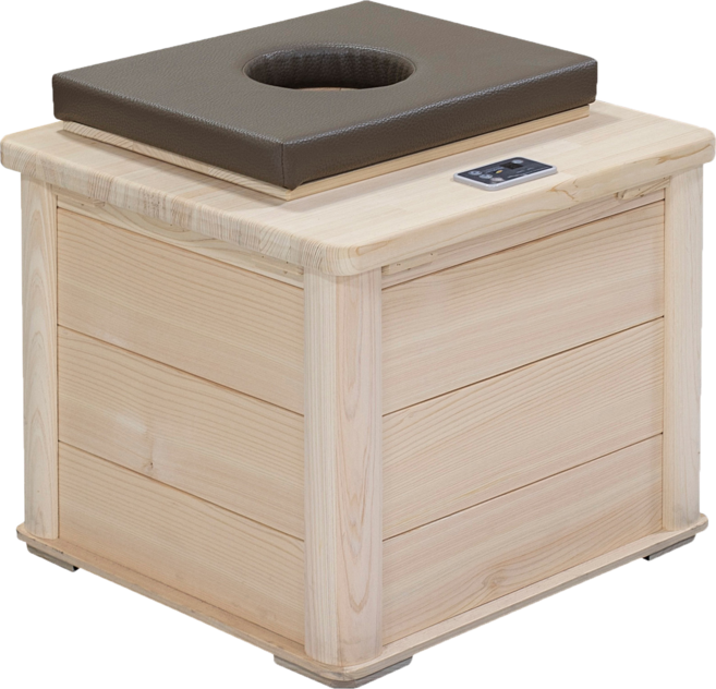 온유어핏 국내생산 편백나무 건식 좌훈족욕기, GSN-1610