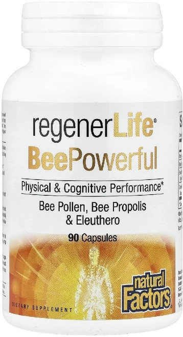 내추럴팩터스 비파워풀 프로폴리스 RegenerLife BeePowerful 캡슐 90정, 1개 - 쿠팡