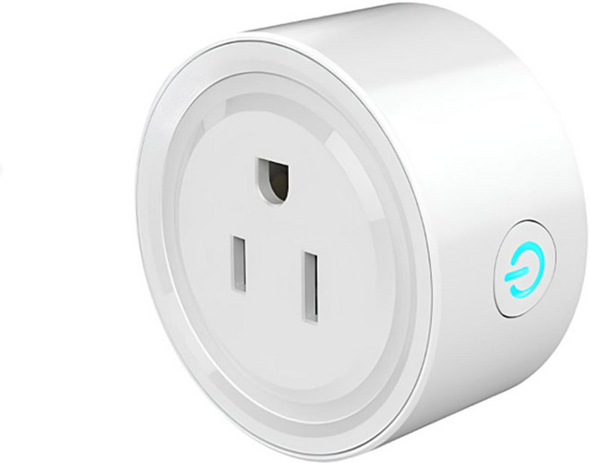 訊億 省電神器 AI小圓智慧插座 Tuya遠端智慧定時插頭 WiFi電量統計20A, Tuya小圓插座20 計量 3孔3腳, 1個, 5.3mm