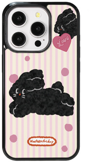 귀여운 토끼 아이폰 갤럭시 에폭시 맥세이프 케이스 폰케이스