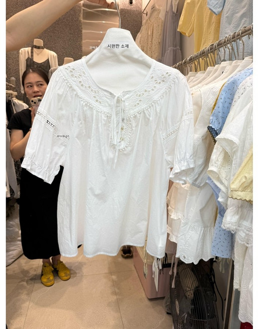 감ㅅ어베이비돌 셔츠 귀여운 디자인 시원한 소재